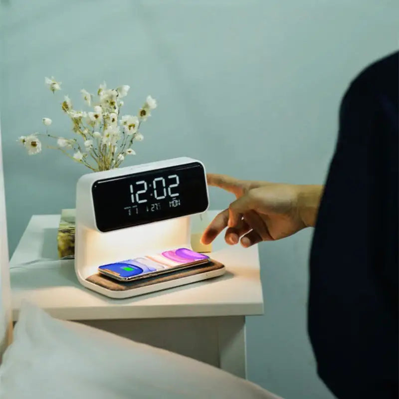 3 In 1 screen Alarm Clock