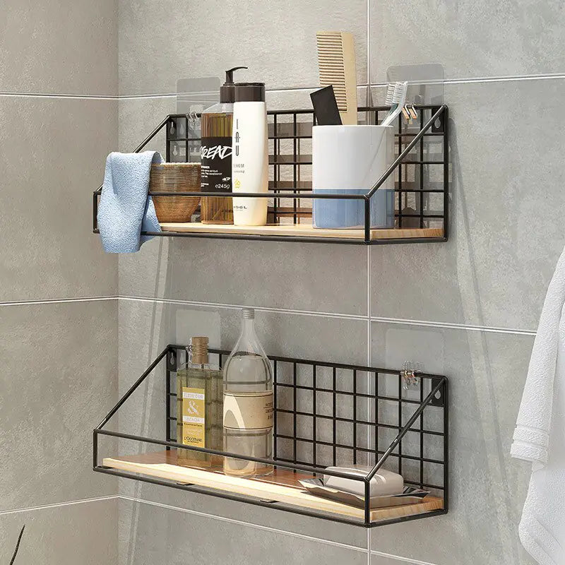 Nordic Wooden Hanging Shelves